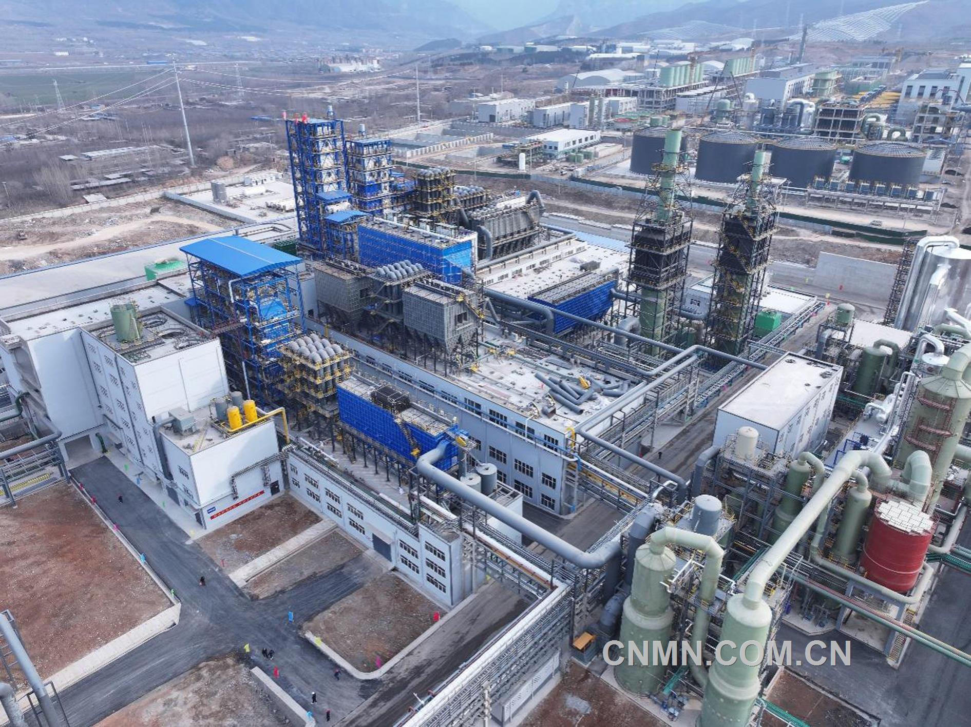 金利-航空及微電子新材料應(yīng)用復(fù)合多金屬制造項(xiàng)目航拍圖。