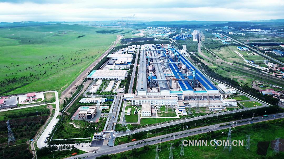 內(nèi)蒙古公司霍煤鴻駿鋁電公司總廠區(qū)俯瞰圖