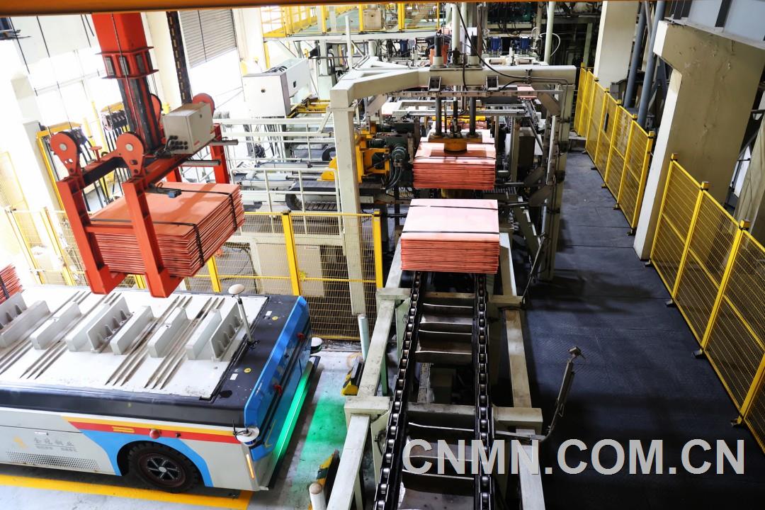 銅陵有色金冠銅業(yè)分公司智能運輸小車