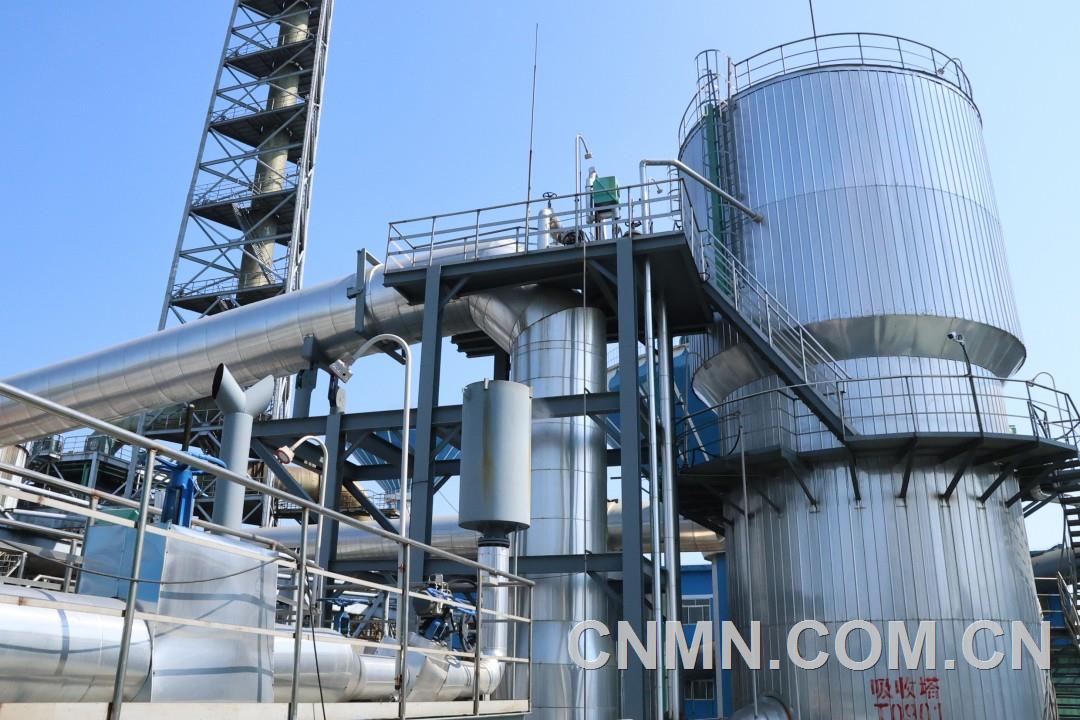 金隆銅業(yè)實施低溫余熱回收硫酸綜合能耗降至負值